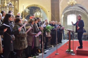 La chorale du pôle missionnaire de Fontainebleau